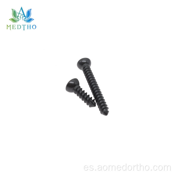 tornillo cortical